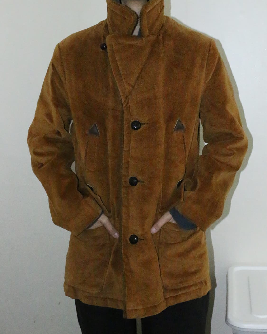 70S USA 빈티지 코듀로이 퍼 자켓 상품이미지3