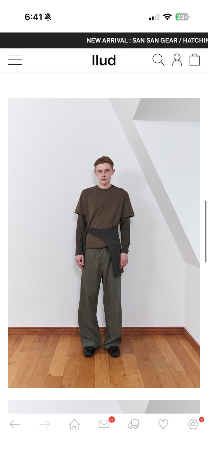 에피센터 투어리스트 audience trouser olive [L] 상품이미지3