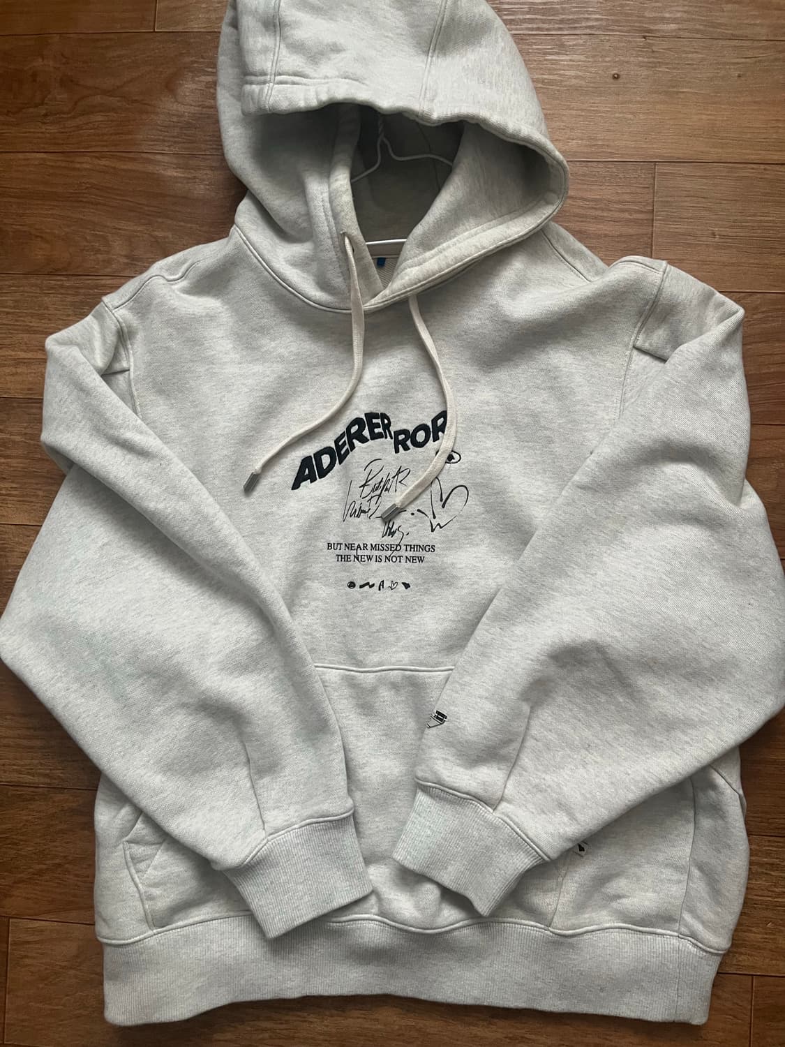 아더에러 그레이 후드티 L 상품이미지1