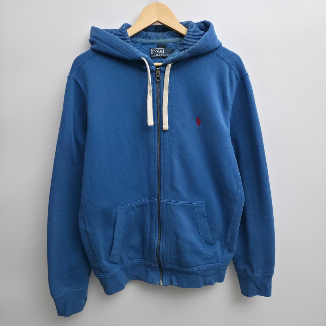 [L] 폴로 랄프로렌 블루 후드집업 상품이미지1