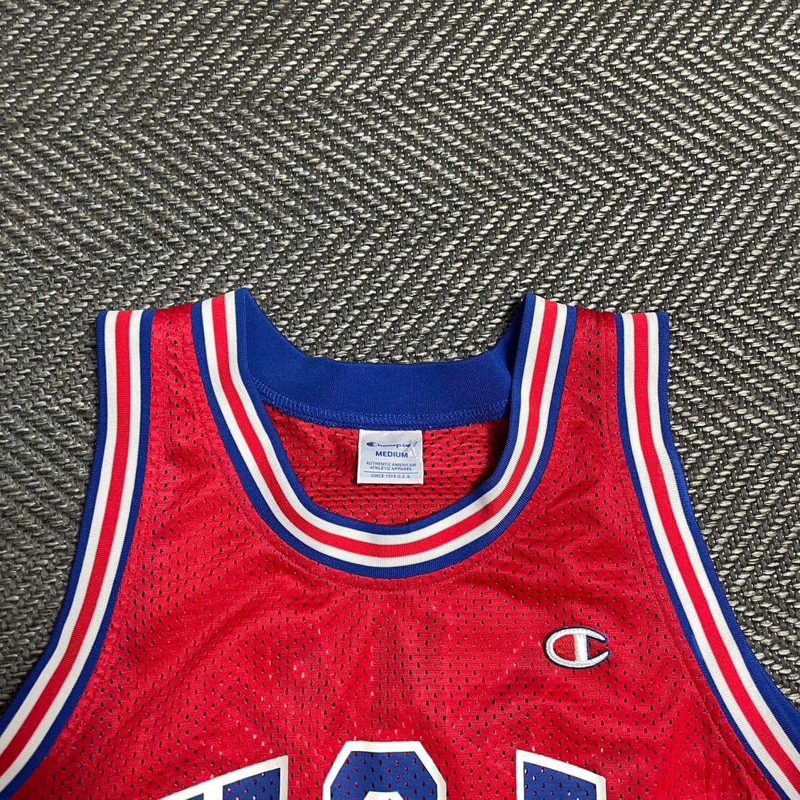 챔피온 USA 올드스쿨 스윙맨 빅로고 져지o 5125 상품이미지4