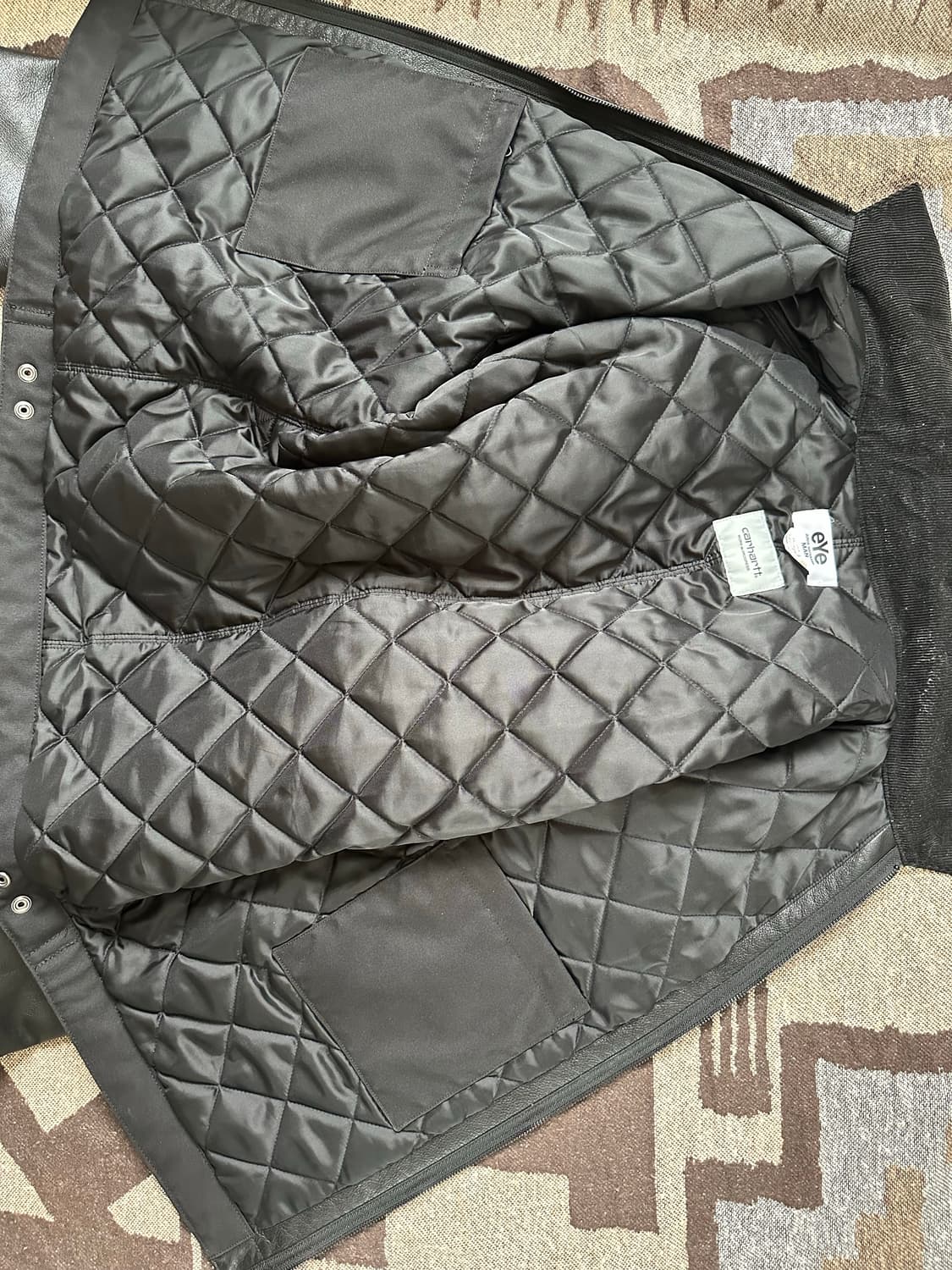 준야와타나베 x  칼하트 레더 자켓 M 사이즈 상품이미지4