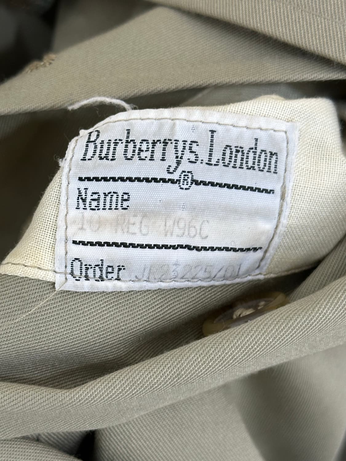 버버리 남성 트렌치코트 상품이미지7