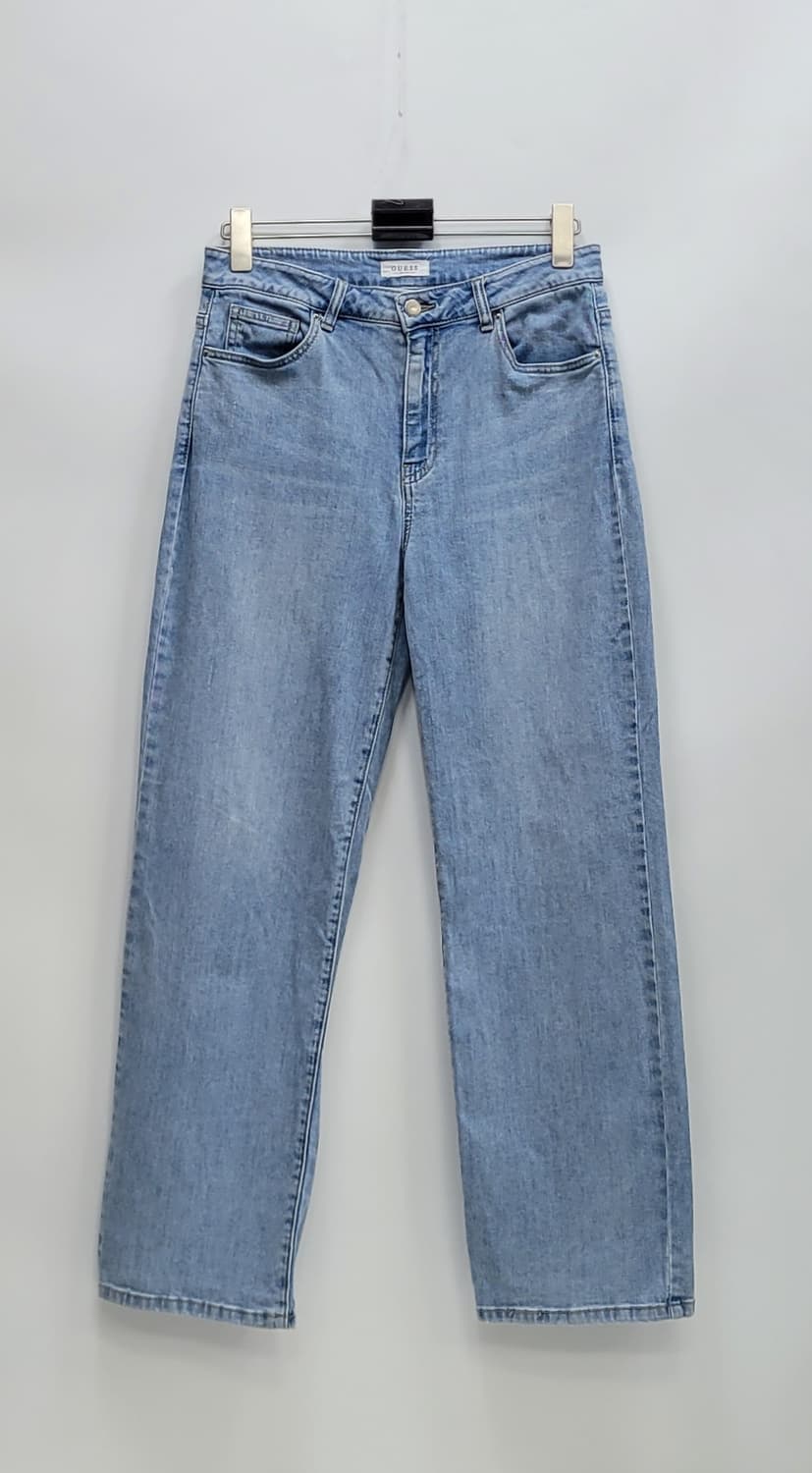 GUESS 24SS 와이드 데님 청바지 / 여 73 (29) 연청 스판 상품이미지1