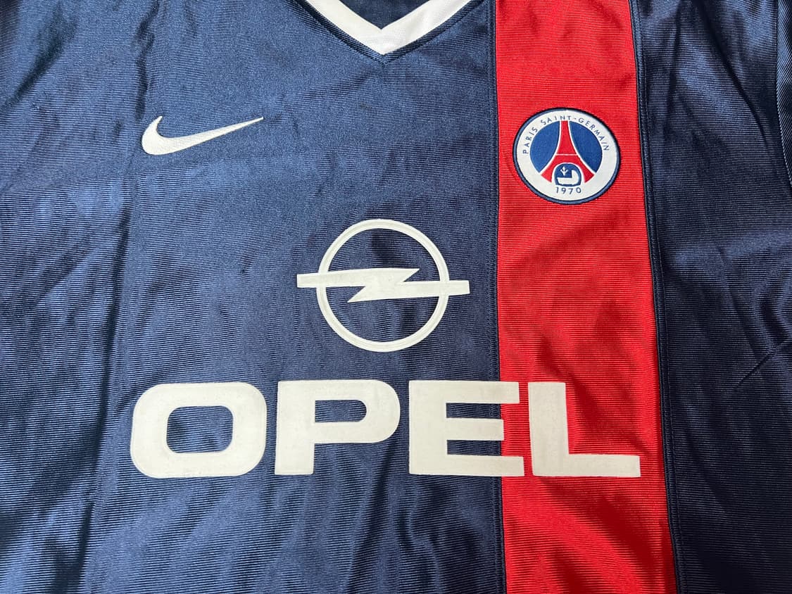 [2XL] 나이키 01-02 PSG 홈 호나우딩요 마킹 유니폼 상품이미지3