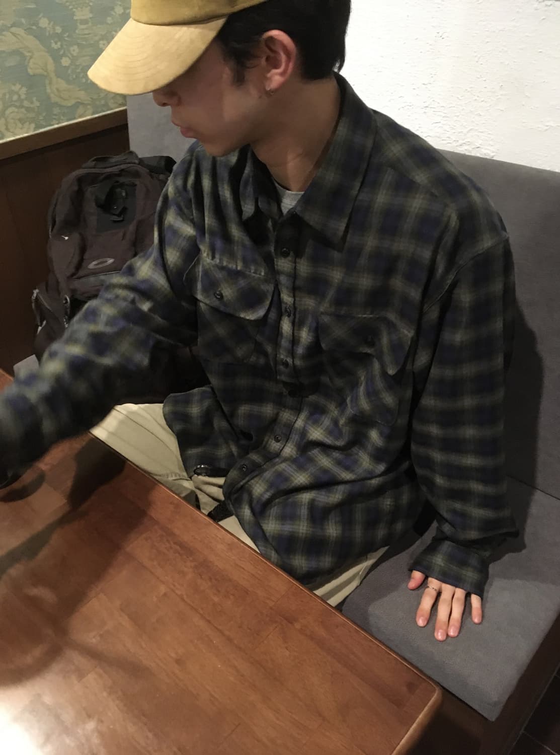 빈티지 체크셔츠 상품이미지2