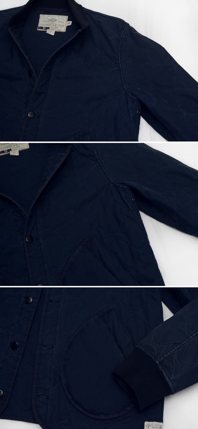 랄프로렌 럭비라인 버튼 퀼팅 코튼 블루종 자켓 (M / 100+) 상품이미지8