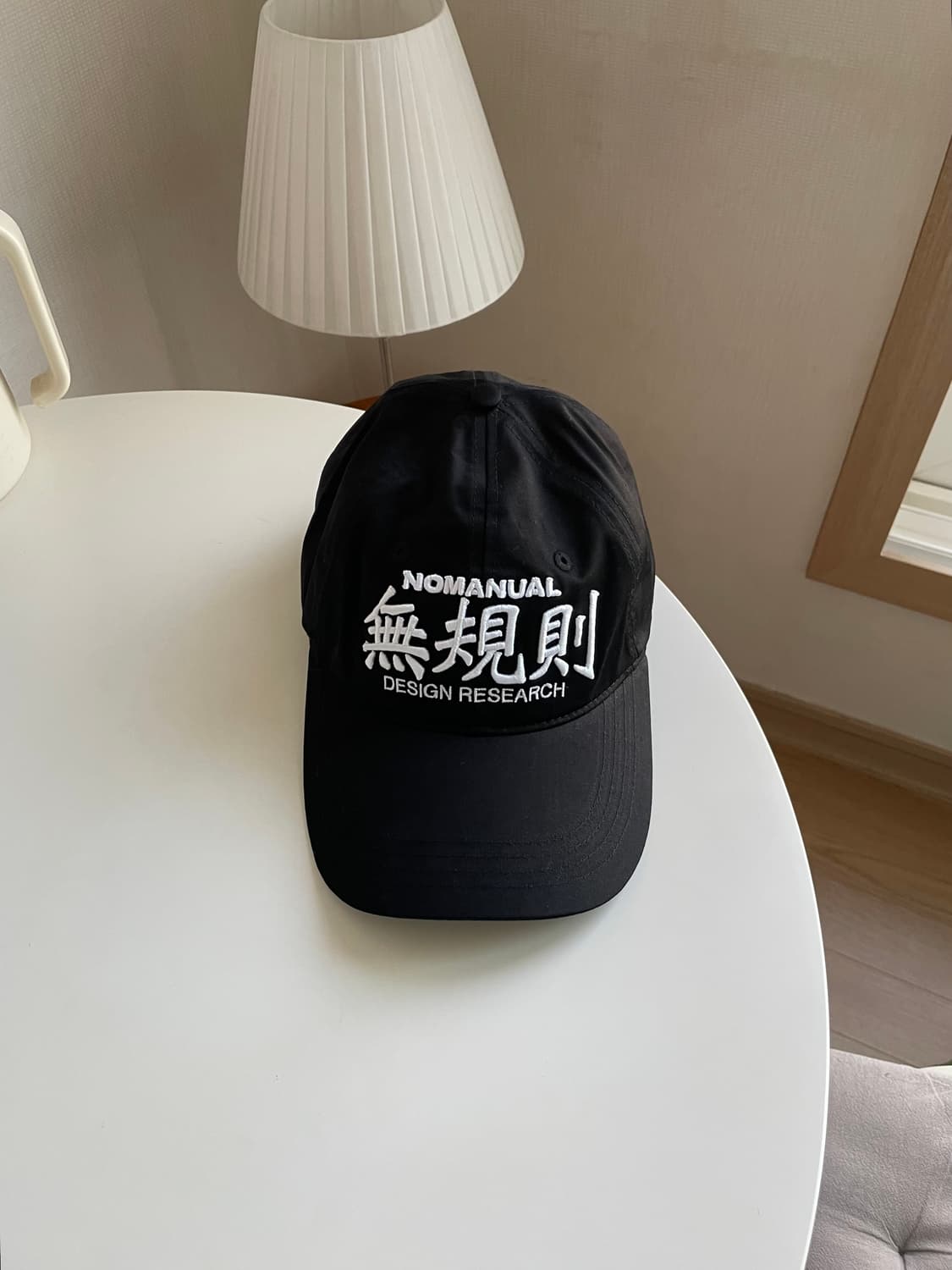 노매뉴얼 모자 블랙 BALL CAP - BLACK 상품이미지1