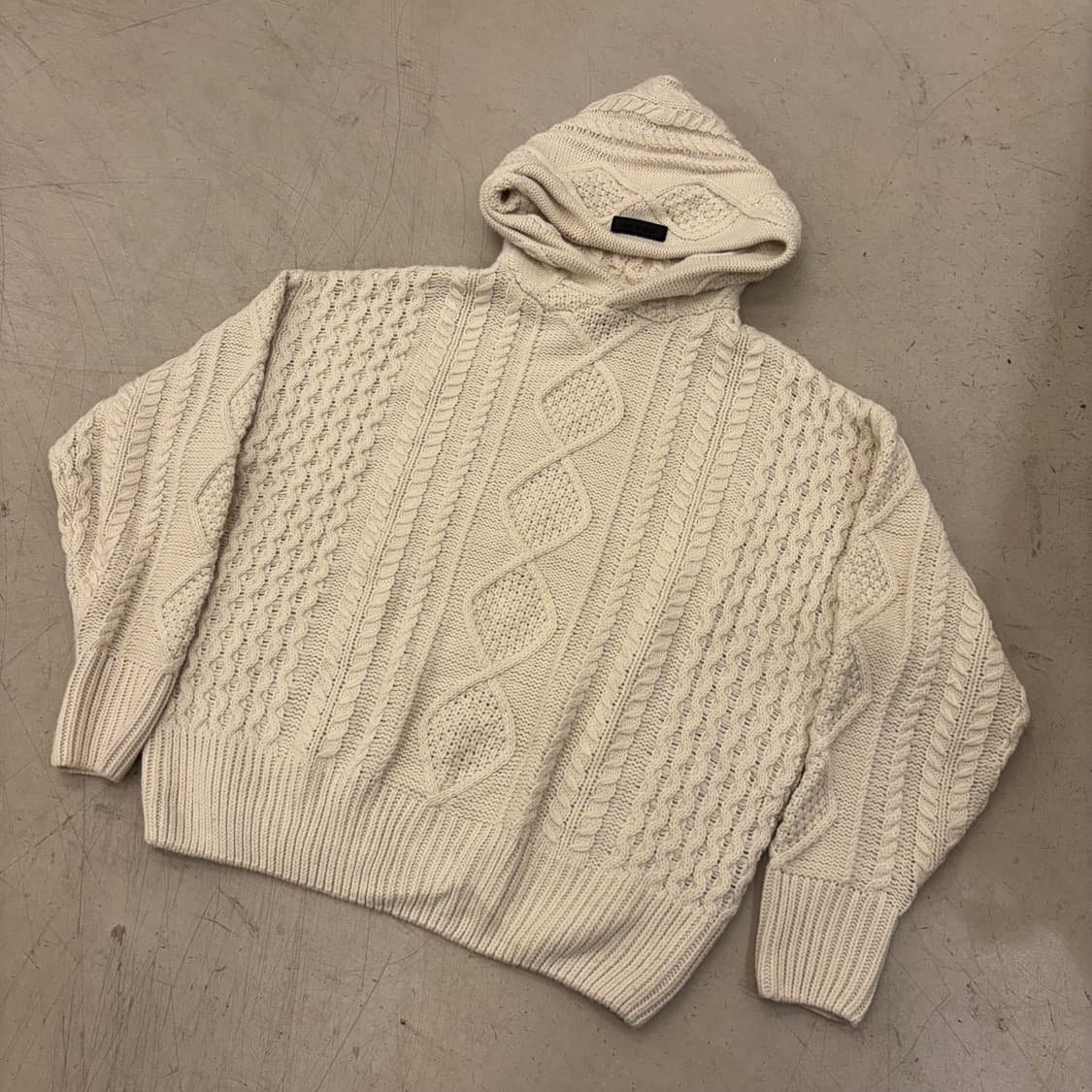 피어오브갓 에센셜 후드 니트 상품이미지1