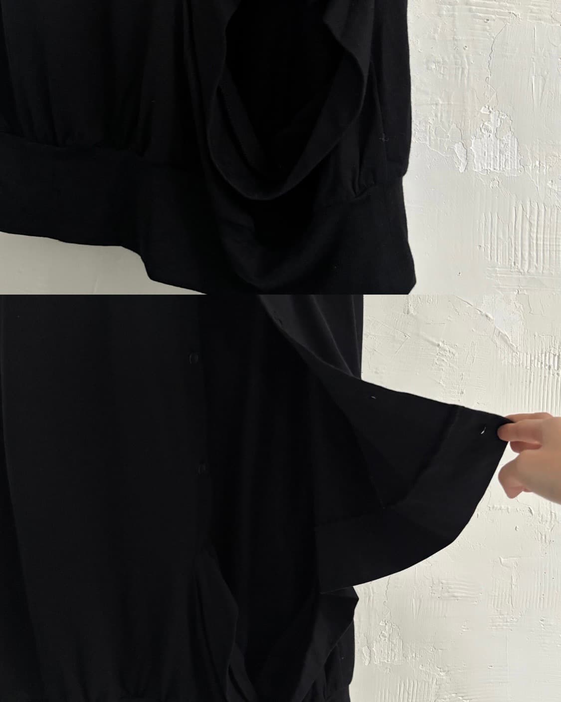 LIMI feu 리미푸 블랙 슬리브리스 원피스  상품이미지8