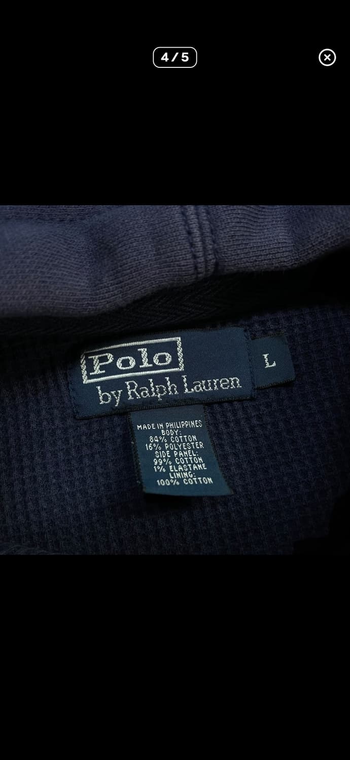 폴로 네이비 후드집업  상품이미지3