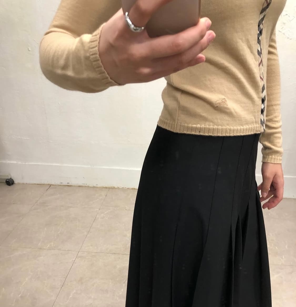 버버리 노바체크 가디건 상품이미지5