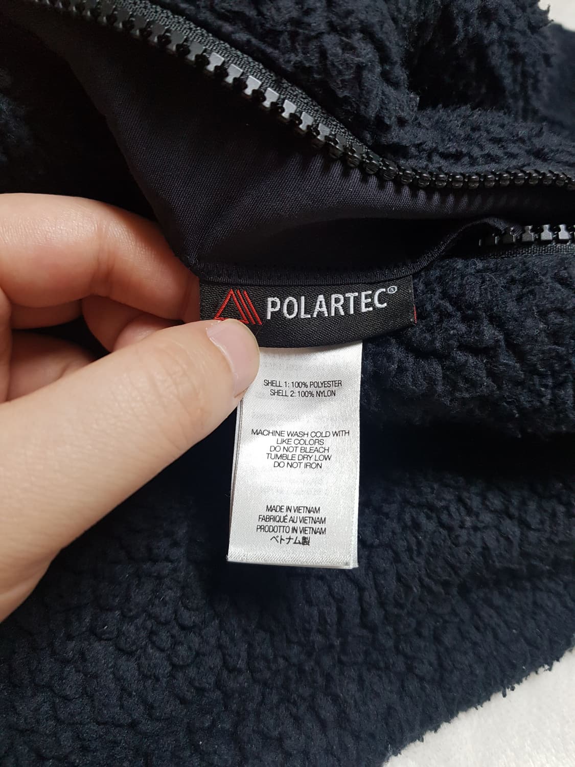 슈프림 폴라텍 셔링 리버시블 풀오버 플리스 블랙 23FW 상품이미지8