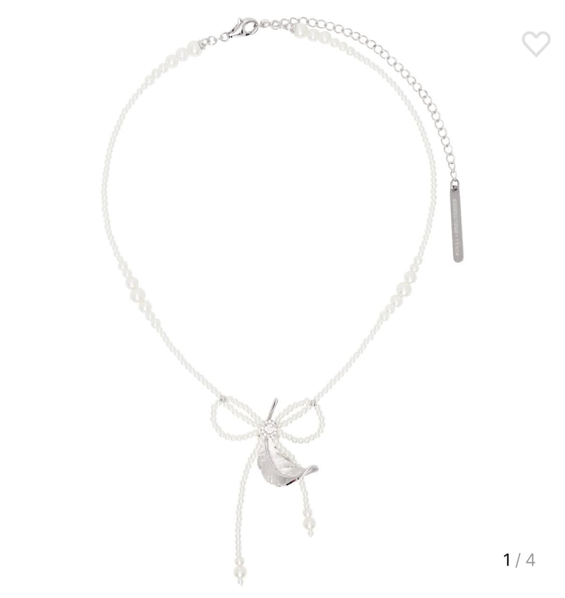 슈슈통 위민 에디션 태슬 깃털 목걸이 상품이미지1