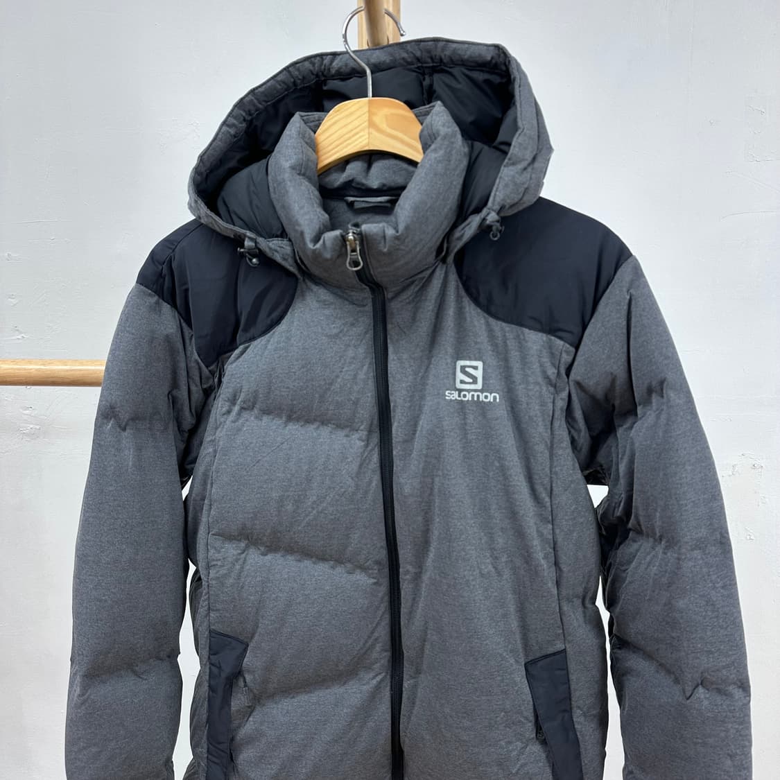 salomon 살로몬 남여공용 구스다운 패딩 점퍼 슬림핏100 J21 상품이미지2