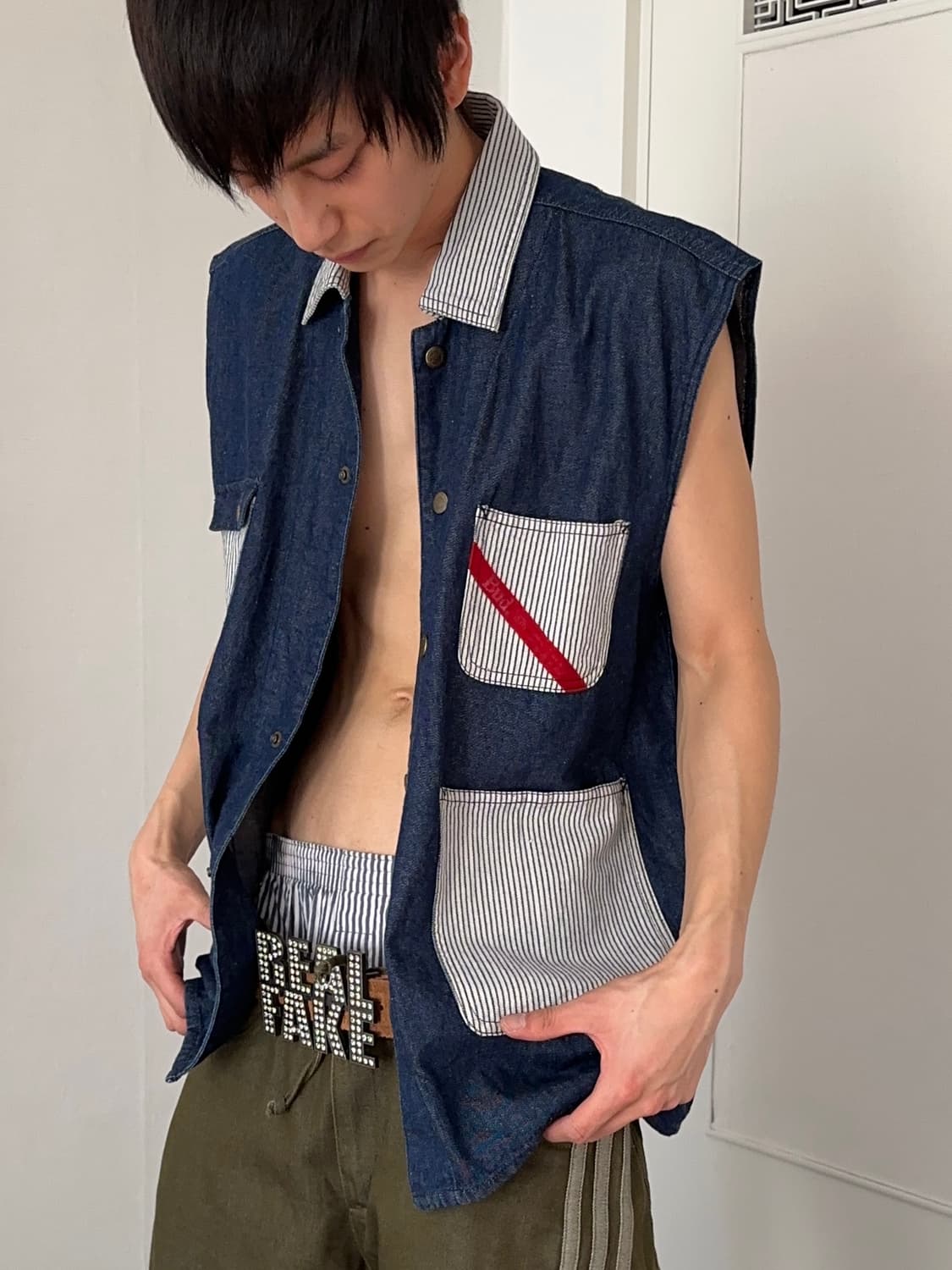 Budweiser 히코리 데님 베스트 상품이미지3