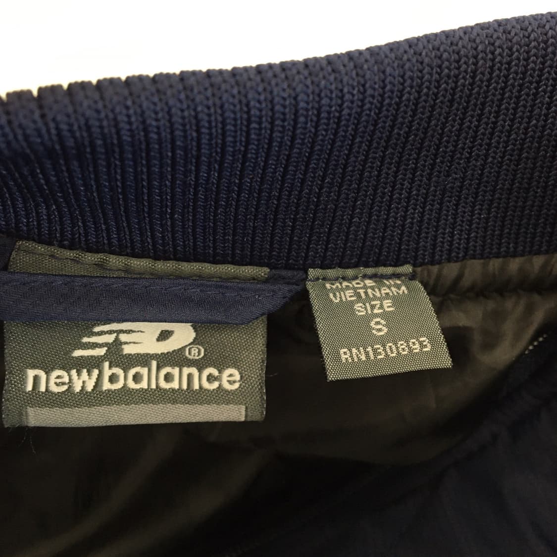 뉴발란스 퀄팅 블루종점퍼 95  상품이미지5