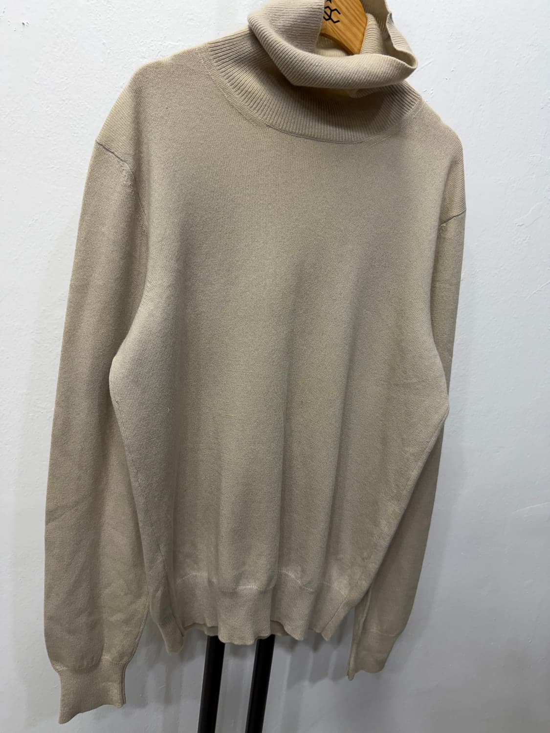 정품) 에스티듀퐁 남성 캐시미어100 터틀넥 니트 S 상품이미지2