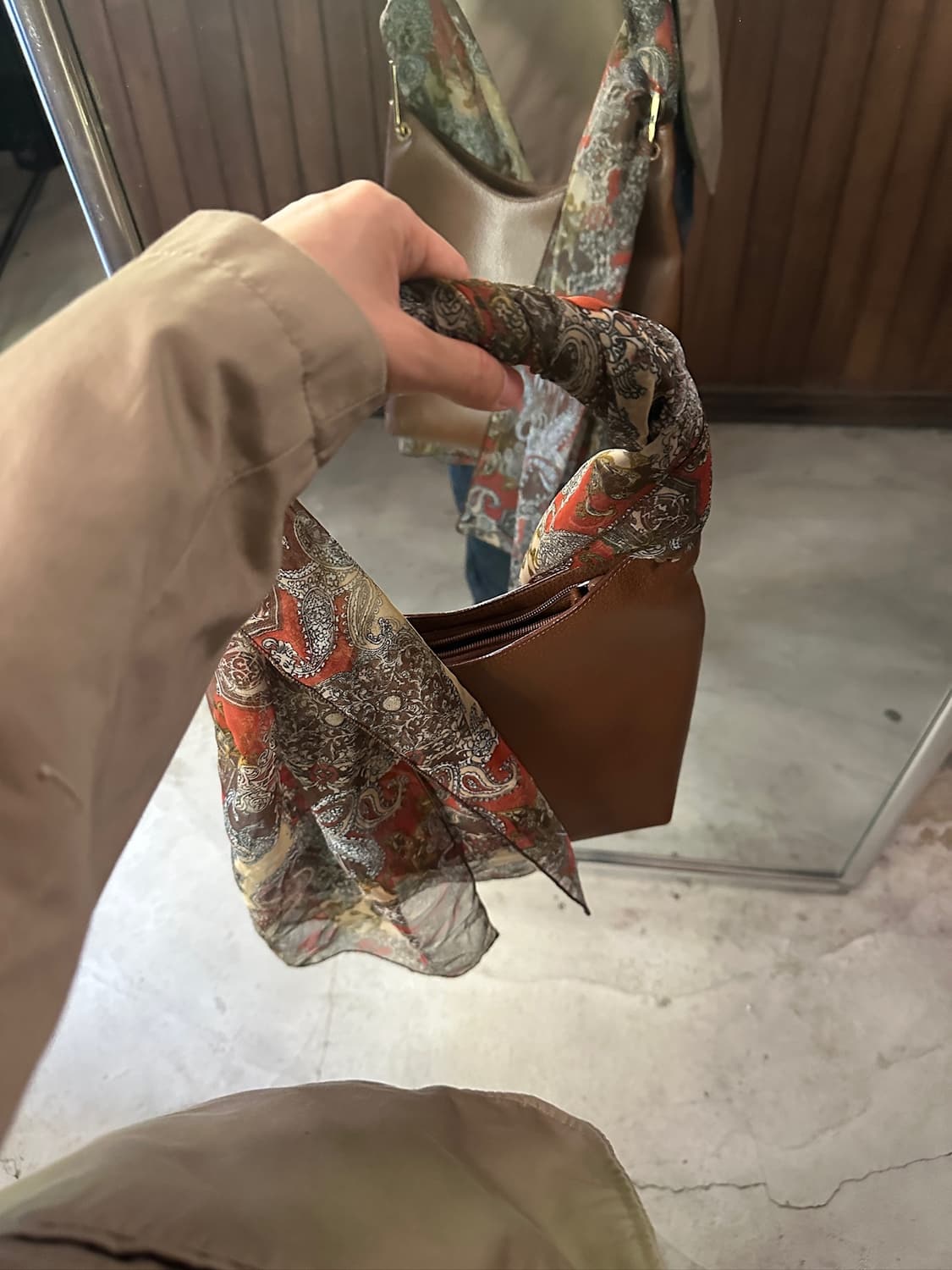 JPV paisley sheer scarf 상품이미지10