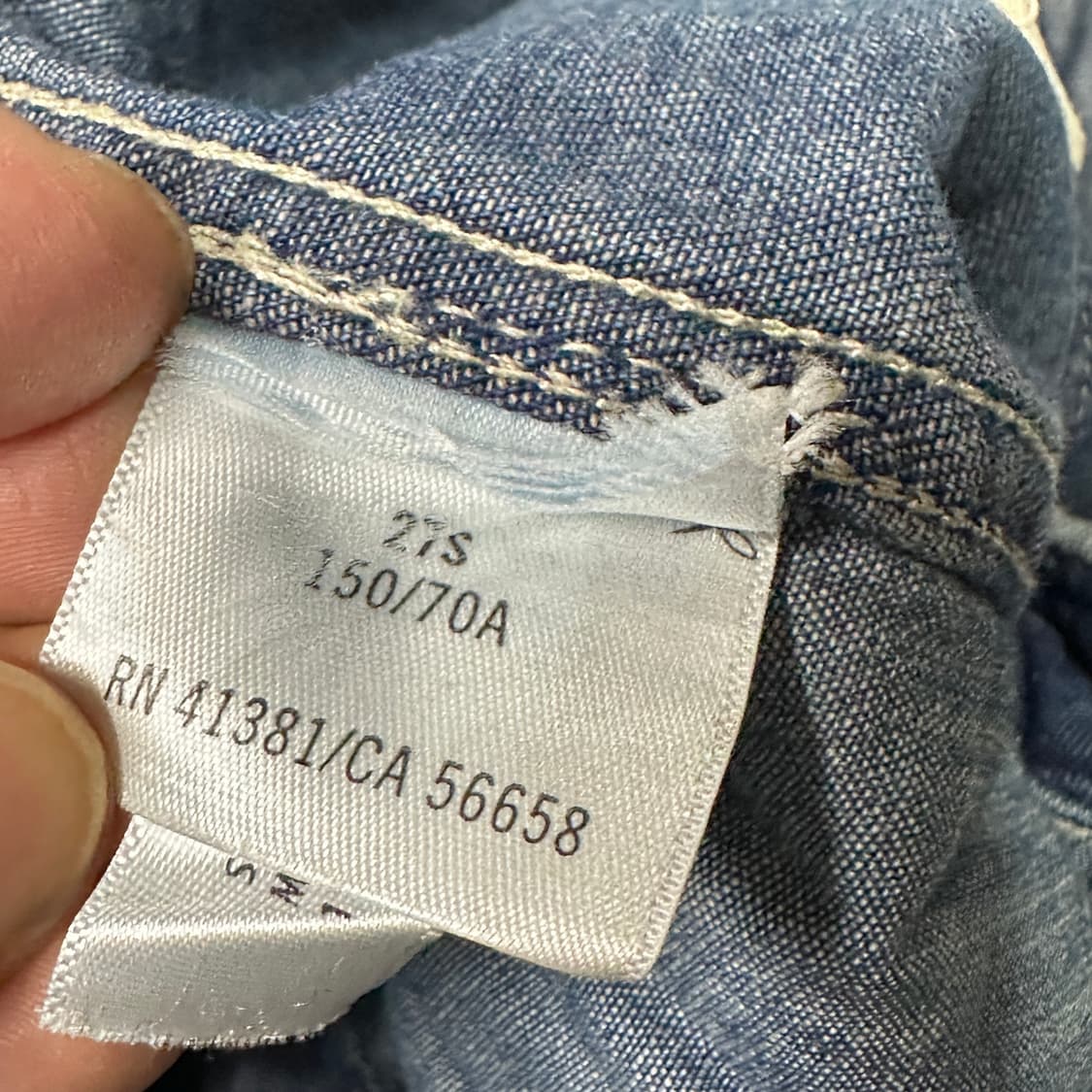 폴로랄프로렌 데님 와이드팬츠  상품이미지6