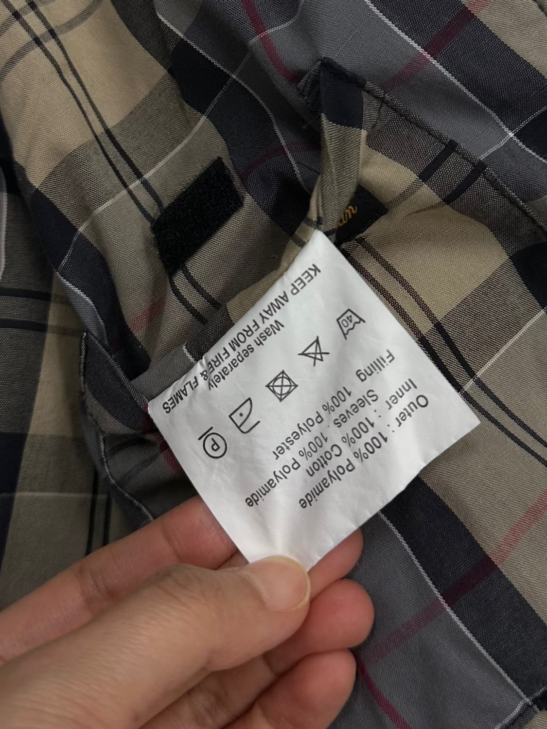 바버 키즈 패딩 네이비 (XXL)  상품이미지9