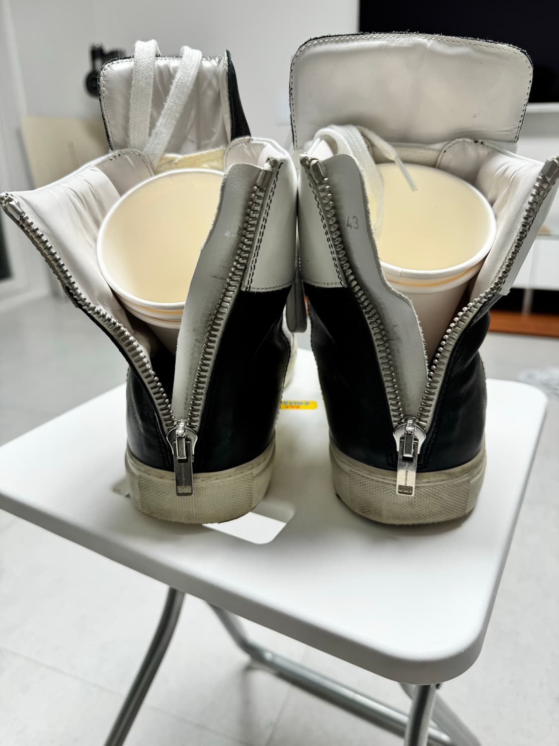 크리스반아쉐 끈칭칭 스니커즈 43 상품이미지5