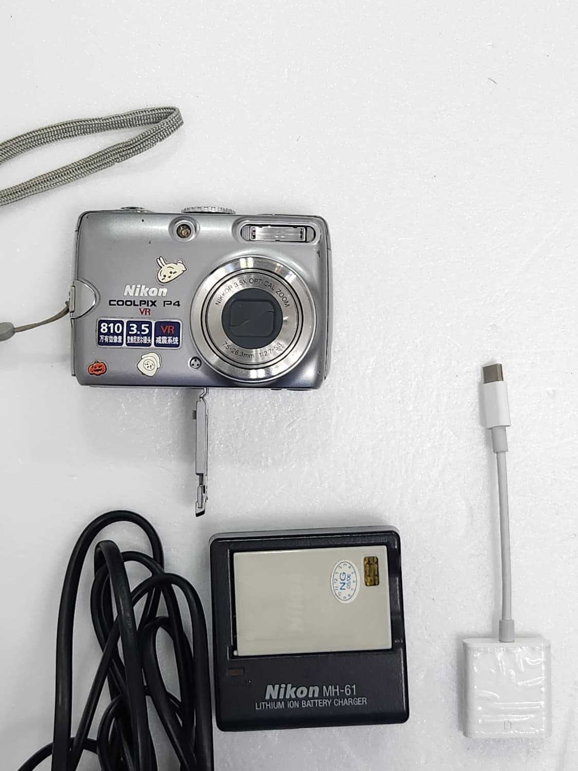 니콘 쿨픽스 p4 한글지원 디카 카메라 빈티지 상품이미지2