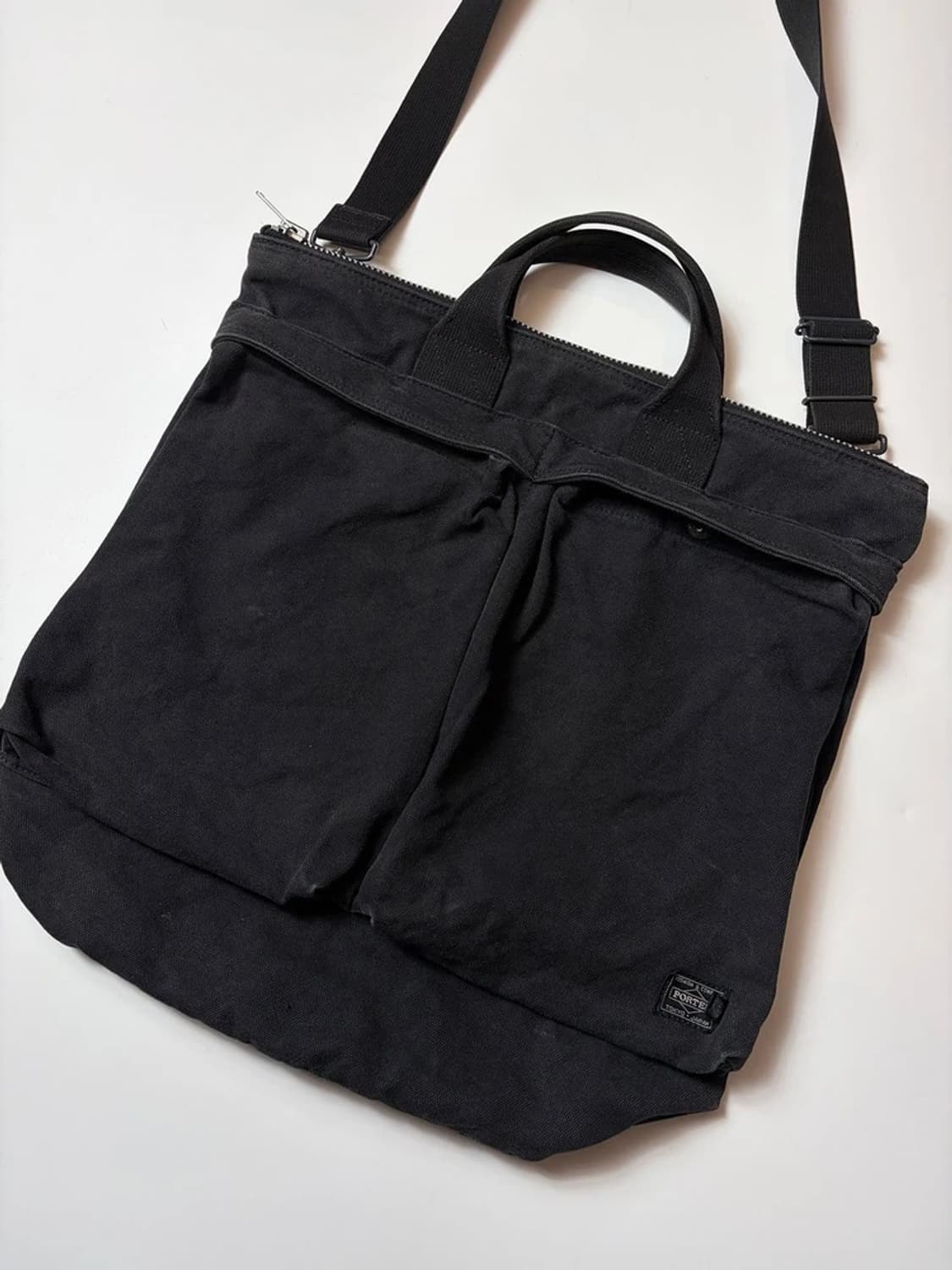 스투시 x 요시다포터 18FW 2웨이 피그먼트 캔버스 크로스백 Q1481 상품이미지2