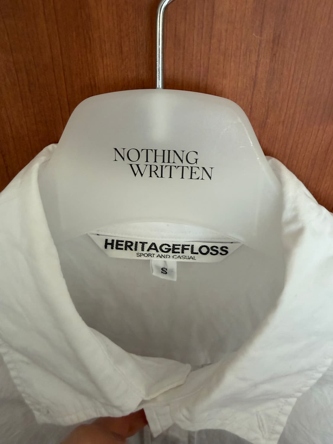 헤리티지 플로스 셔츠 s사이즈 상품이미지3