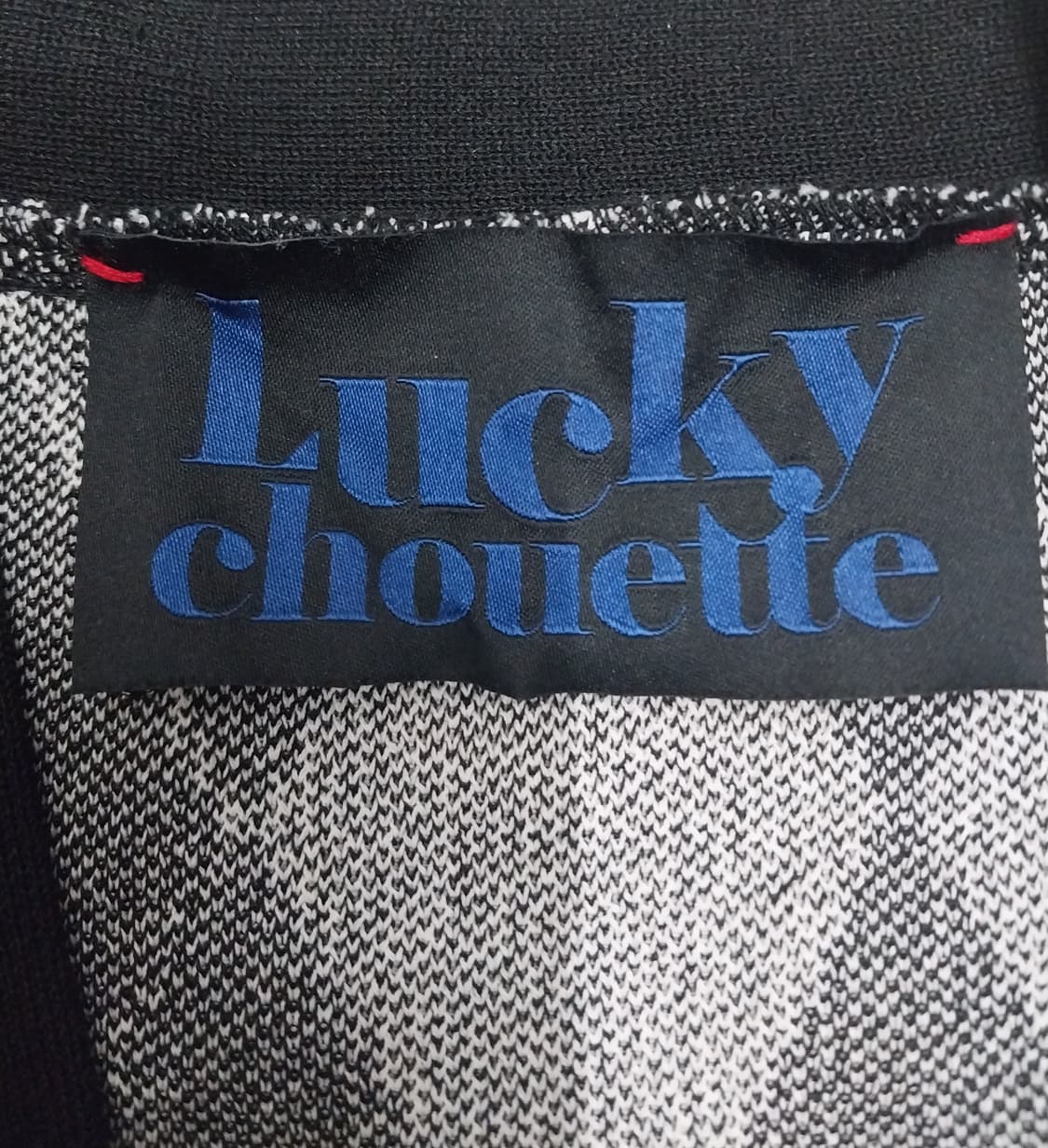 Lucky Chouette 아가일 패턴  스컬  크롭가디건 (55까지) 상품이미지3