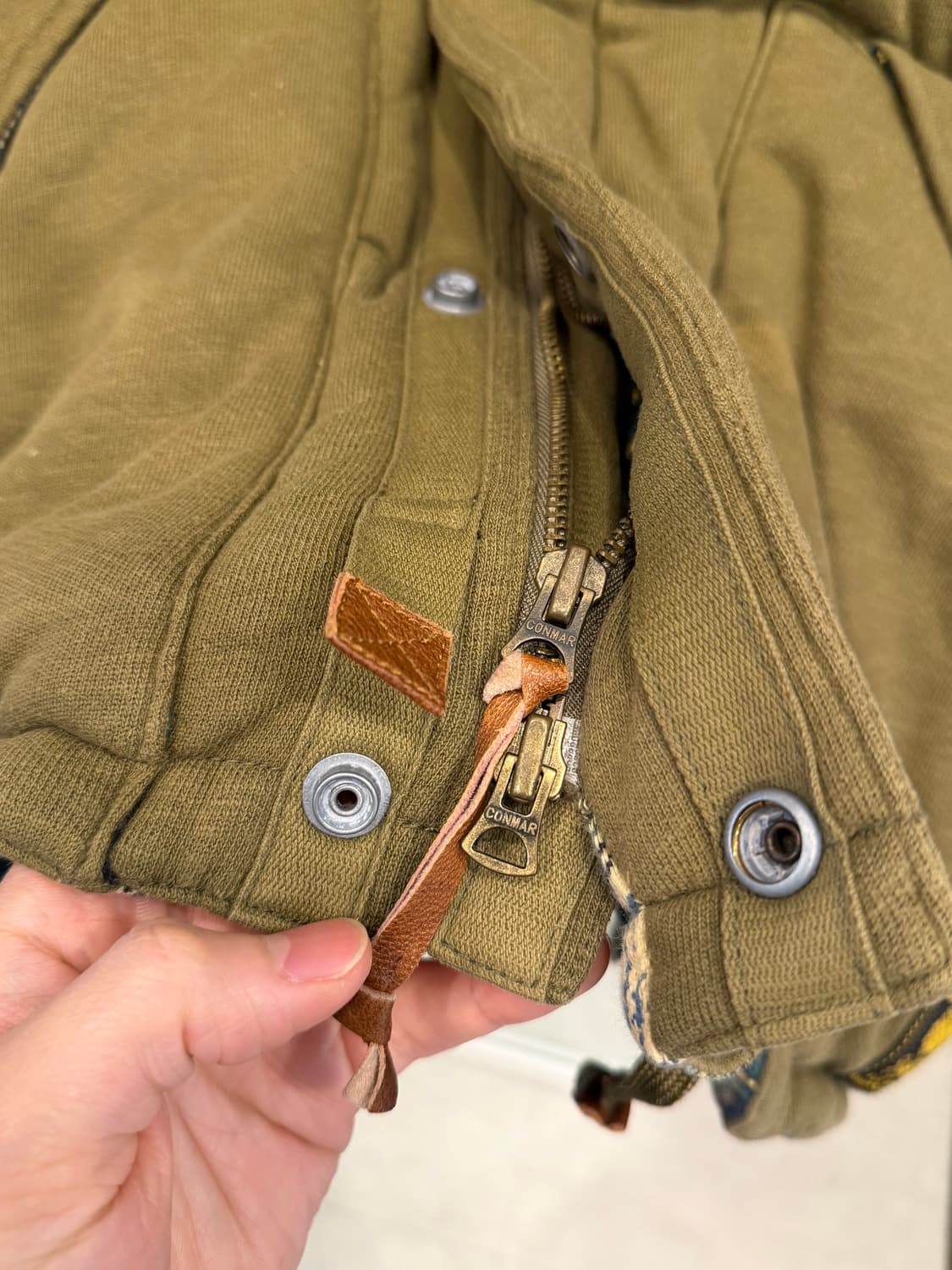 Polo ralph lauren 폴로 랄프로렌 레더 요크 후드 베스트 상품이미지4