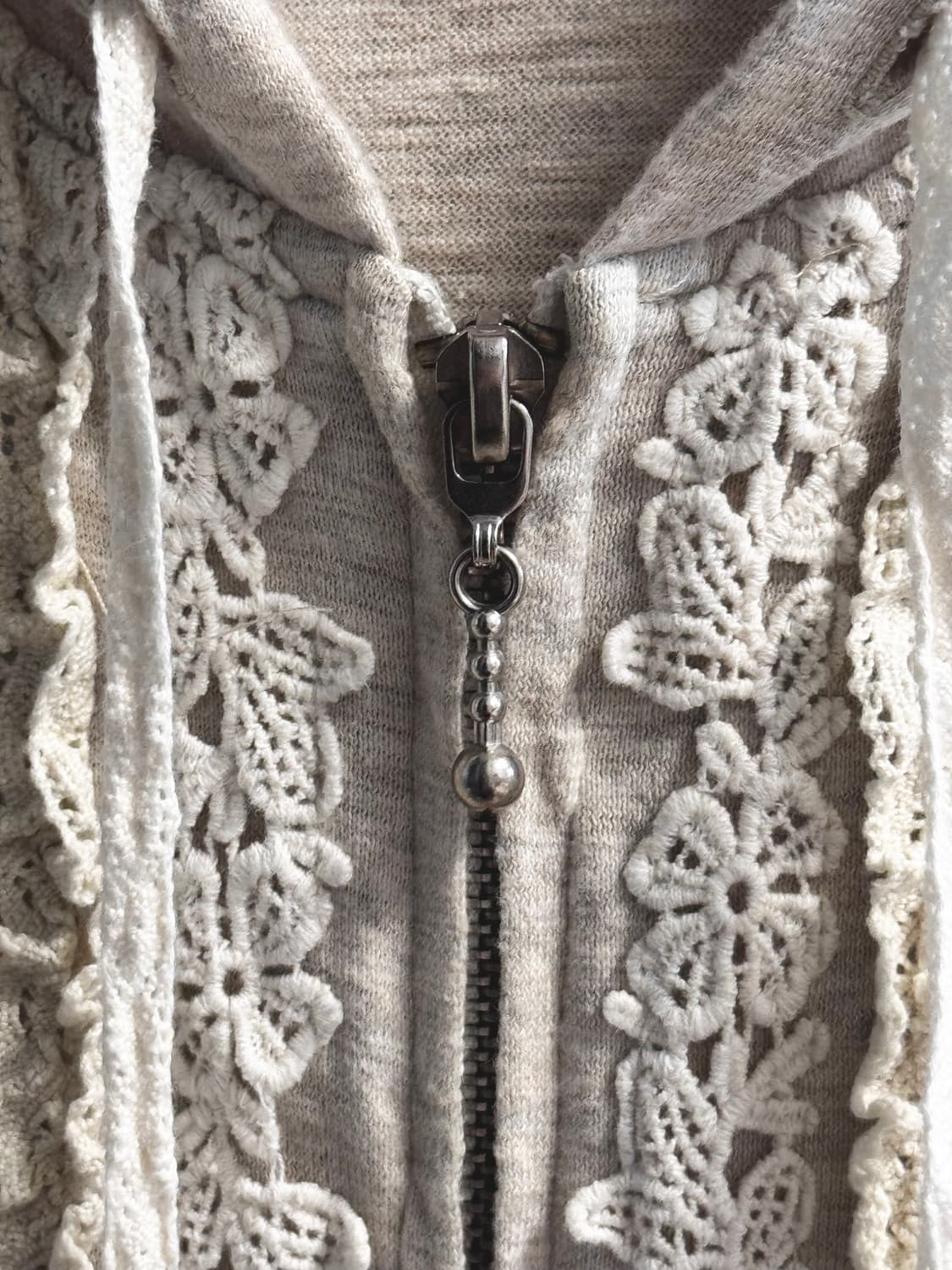 일본 빈티지 (카메) 모리걸 후드집업 상품이미지5