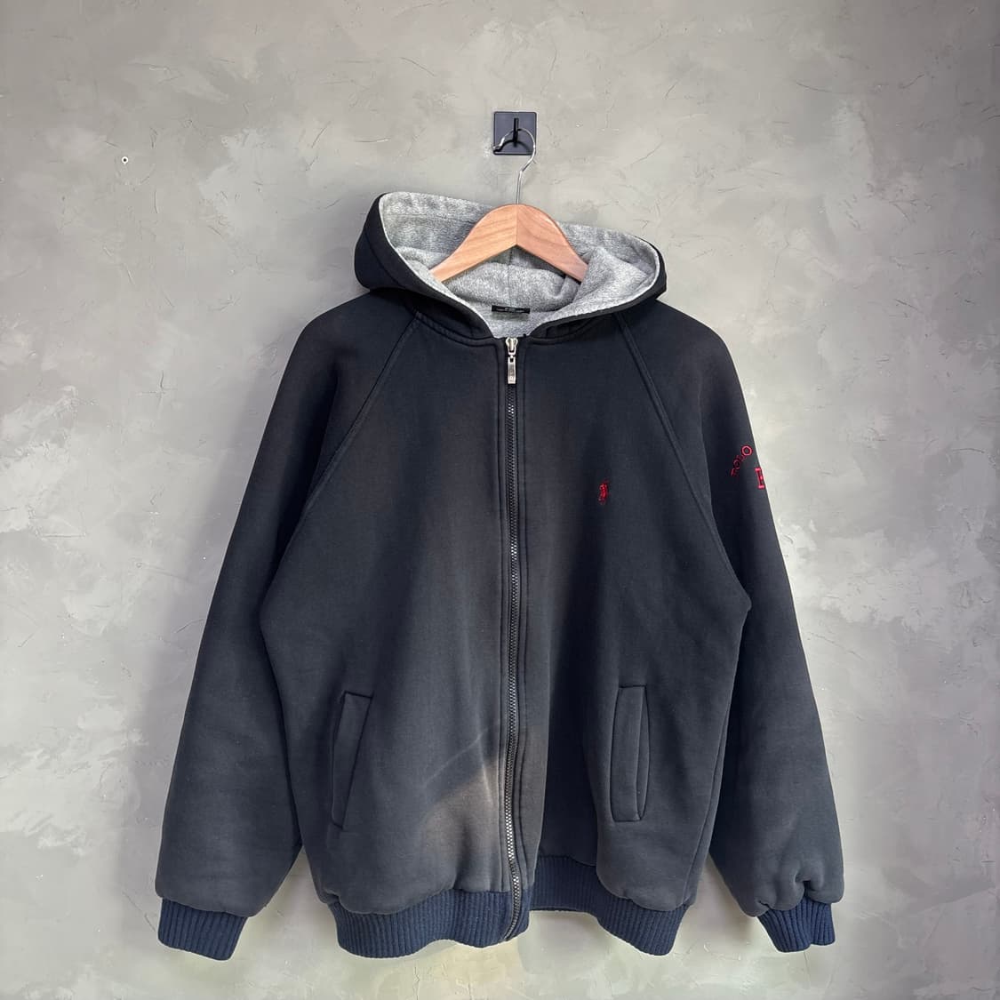 폴로 랄프로렌 누빔 자켓 후드집업 미국판 상품이미지1