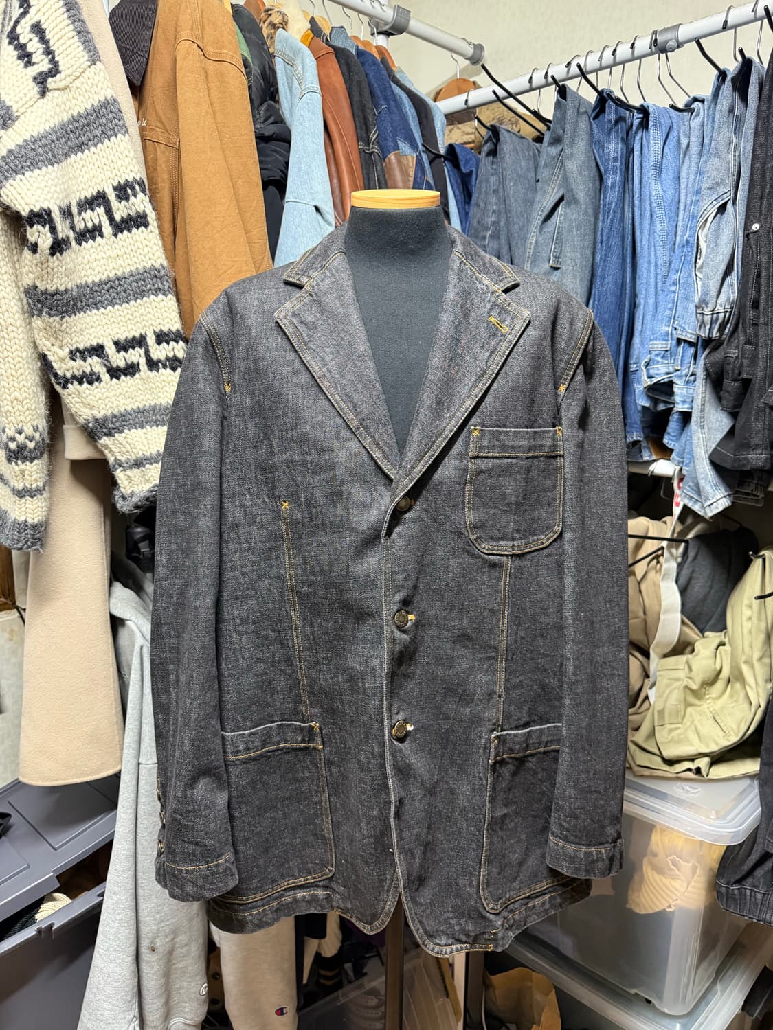 Dolce & Gabbana 데님 블레이저 자켓 상품이미지1