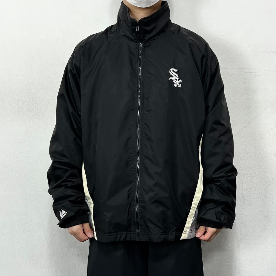 마제스틱 오버사이즈 시카고 화이트삭스 바람막이 자켓 상품이미지1