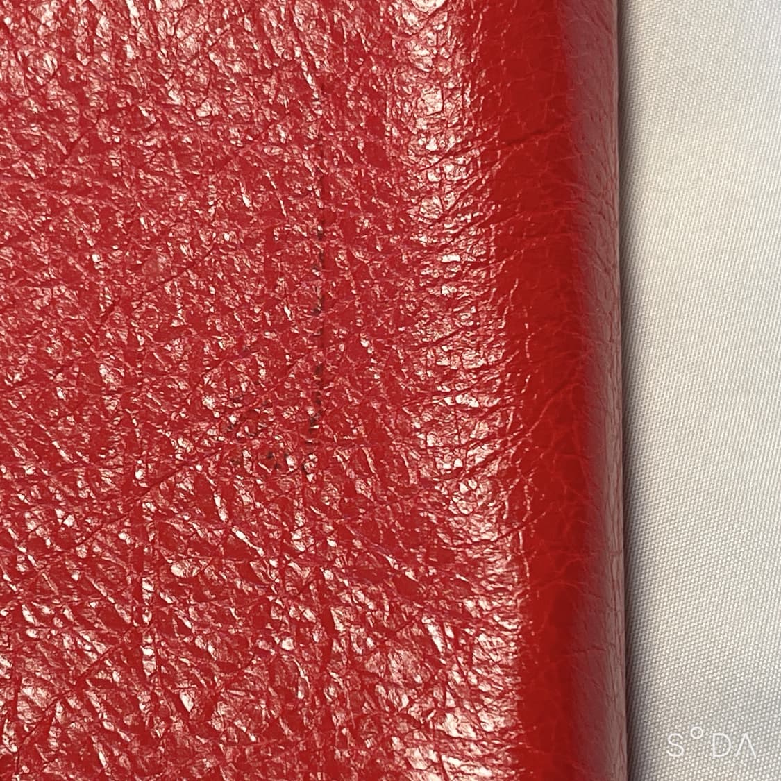 발렌시아가 모터 반지갑 레드 상품이미지10