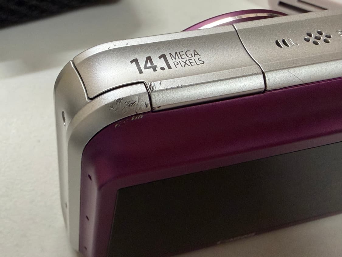 canon powershot sx210is purple 캐논 빈티지 디카 상품이미지2