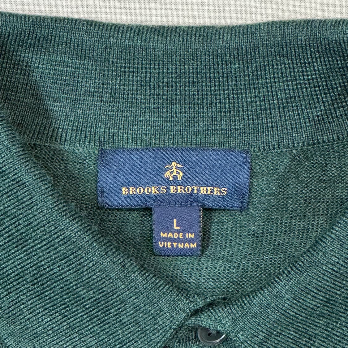L) 브룩스브라더스 메리노울 카라 니트 상품이미지7