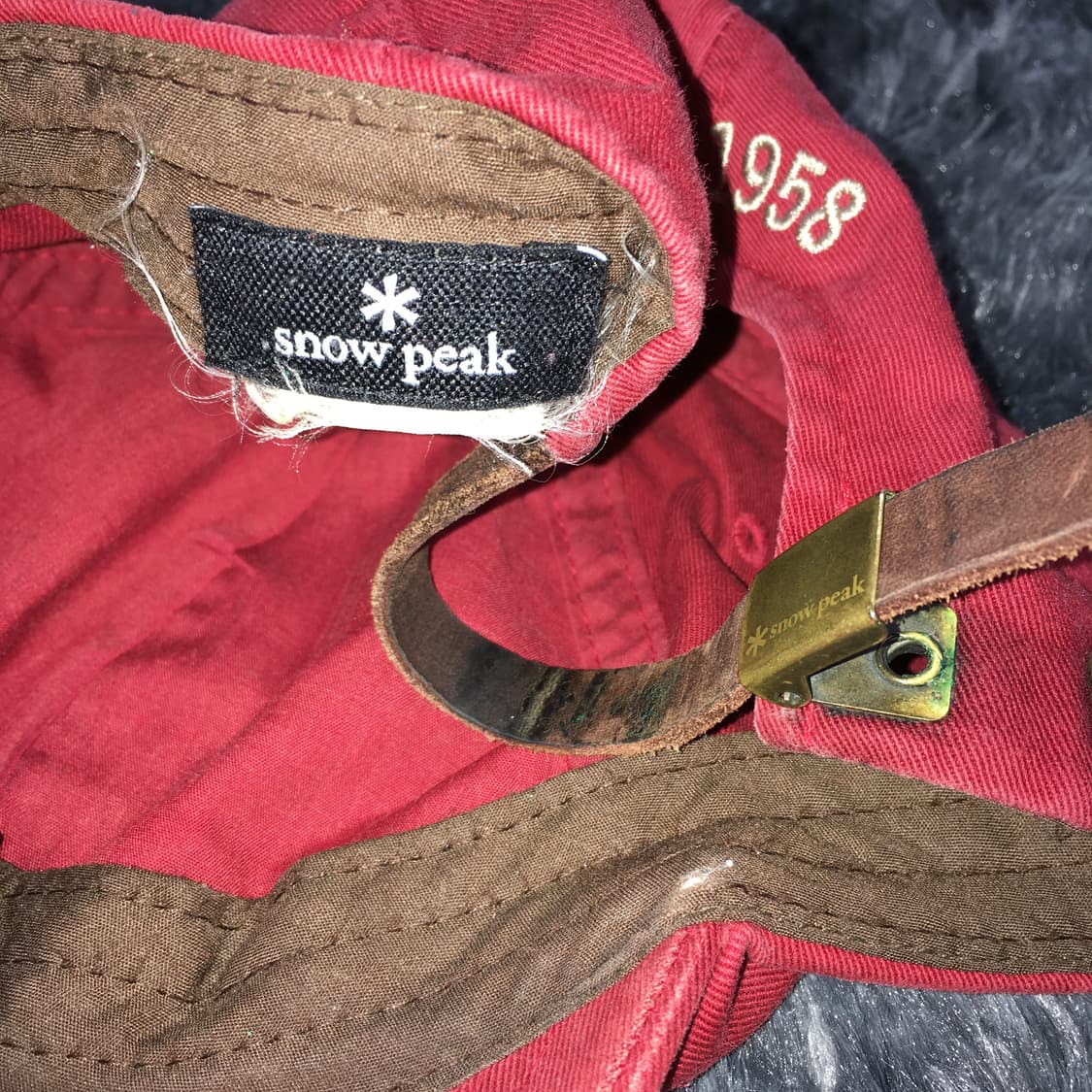 투티/0246 snow peak 빈티지 모자 볼캡 1958 상품이미지6