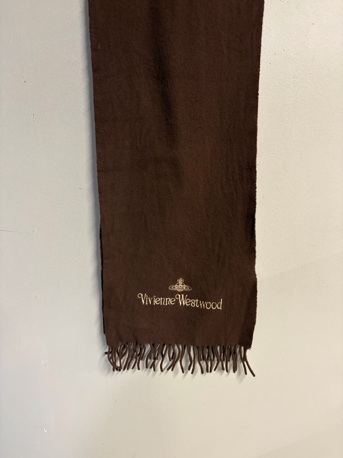 VIVIENNE WESTWOOD muffler brown 상품이미지4