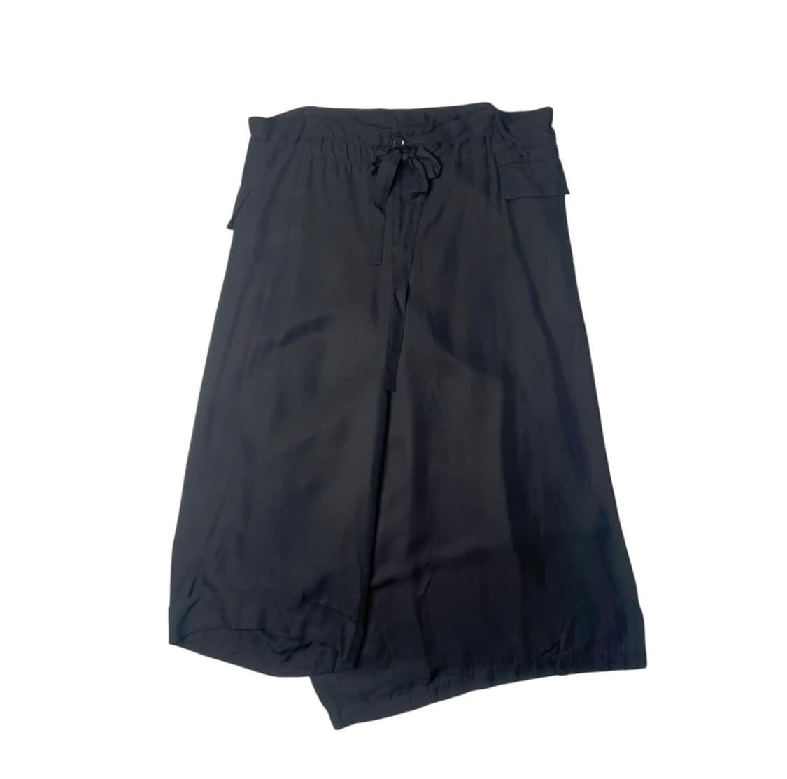 요지야마모토 y's 실크 큐프라 블렌드 언밸런스 팬츠 상품이미지1