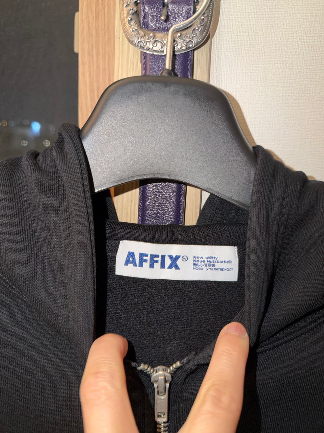 아픽스 affix 후드집업 M 상품이미지3