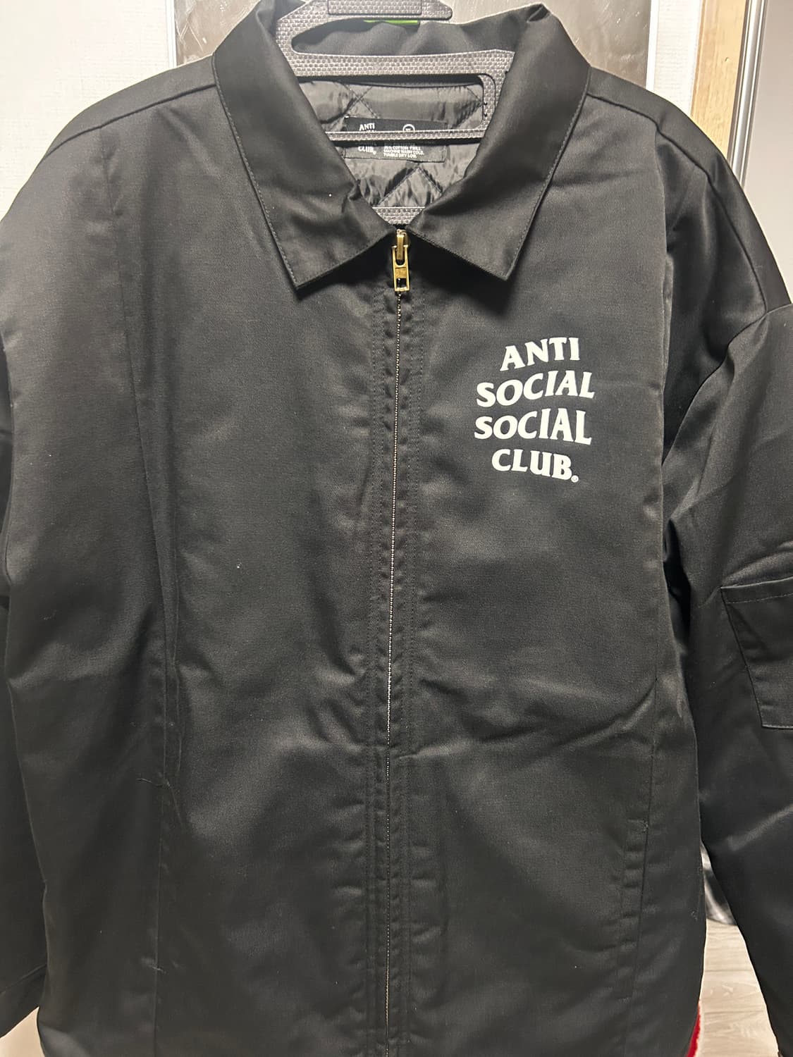 안티 소셜 소셜 클럽 에코 파크 자켓 블랙 상품이미지1