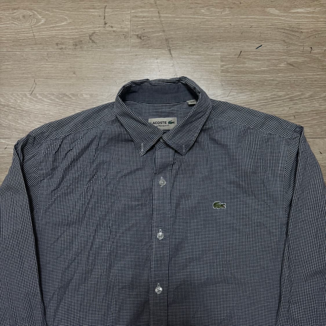 라코스테 체크셔츠 남방 상품이미지2