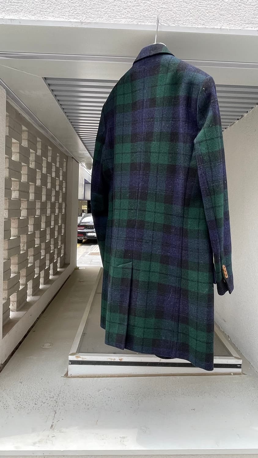 MAN Shetland Wool Blackwatch Double Co 상품이미지5