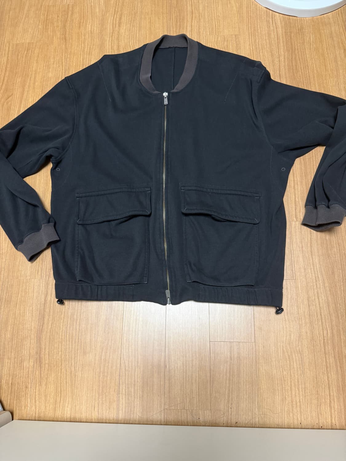 폴리테루 니트집업 상품이미지1