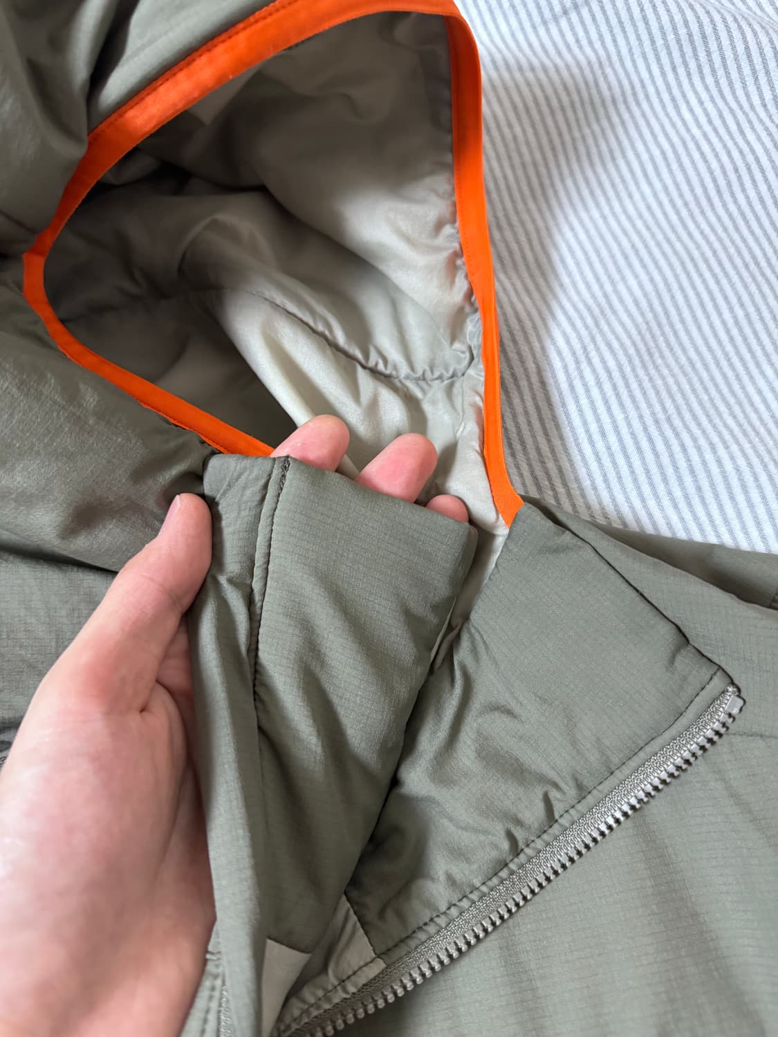 (SS급) 아크테릭스 아톰 LT 후디 포리지 L 상품이미지7