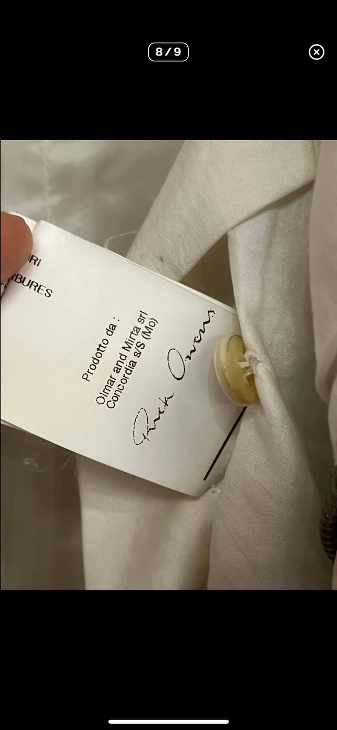 릭오웬스 양가죽 라이더 자켓 상품이미지8