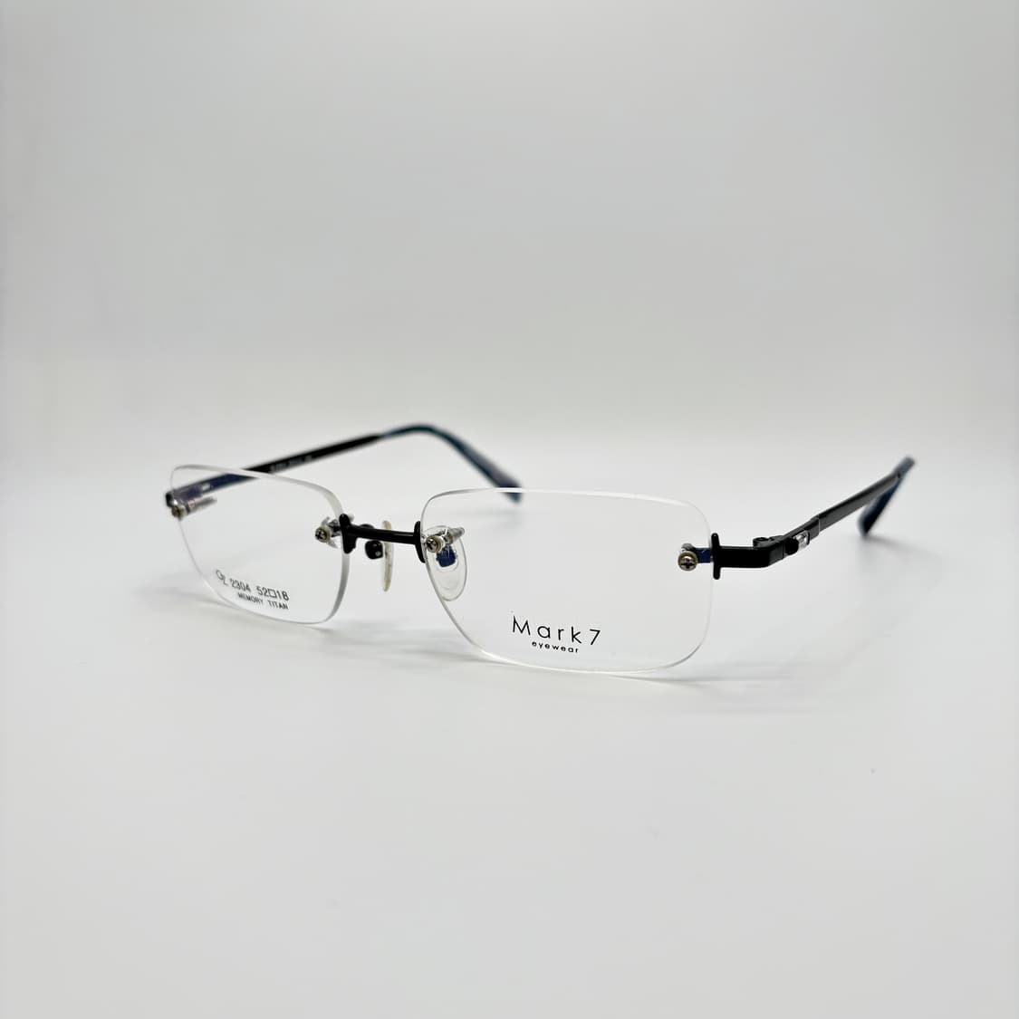 MARK7  네이비 스퀘어 무테  상품이미지1