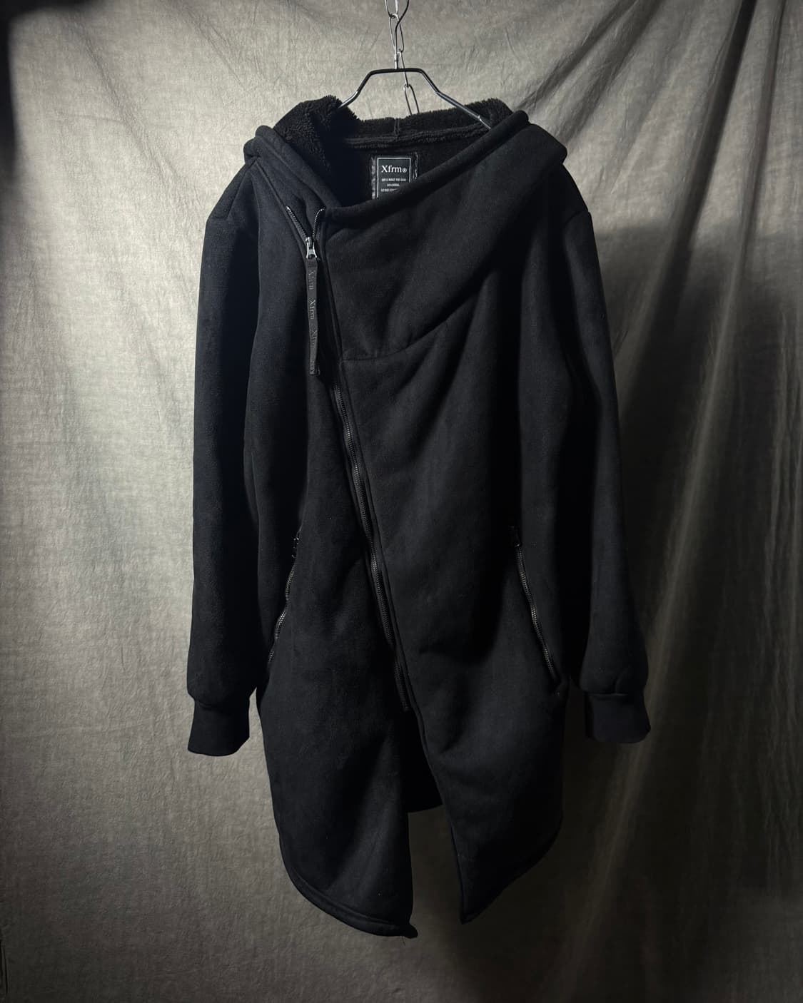 XFRM Asymmetric Long Hood Zip-Up   상품이미지1